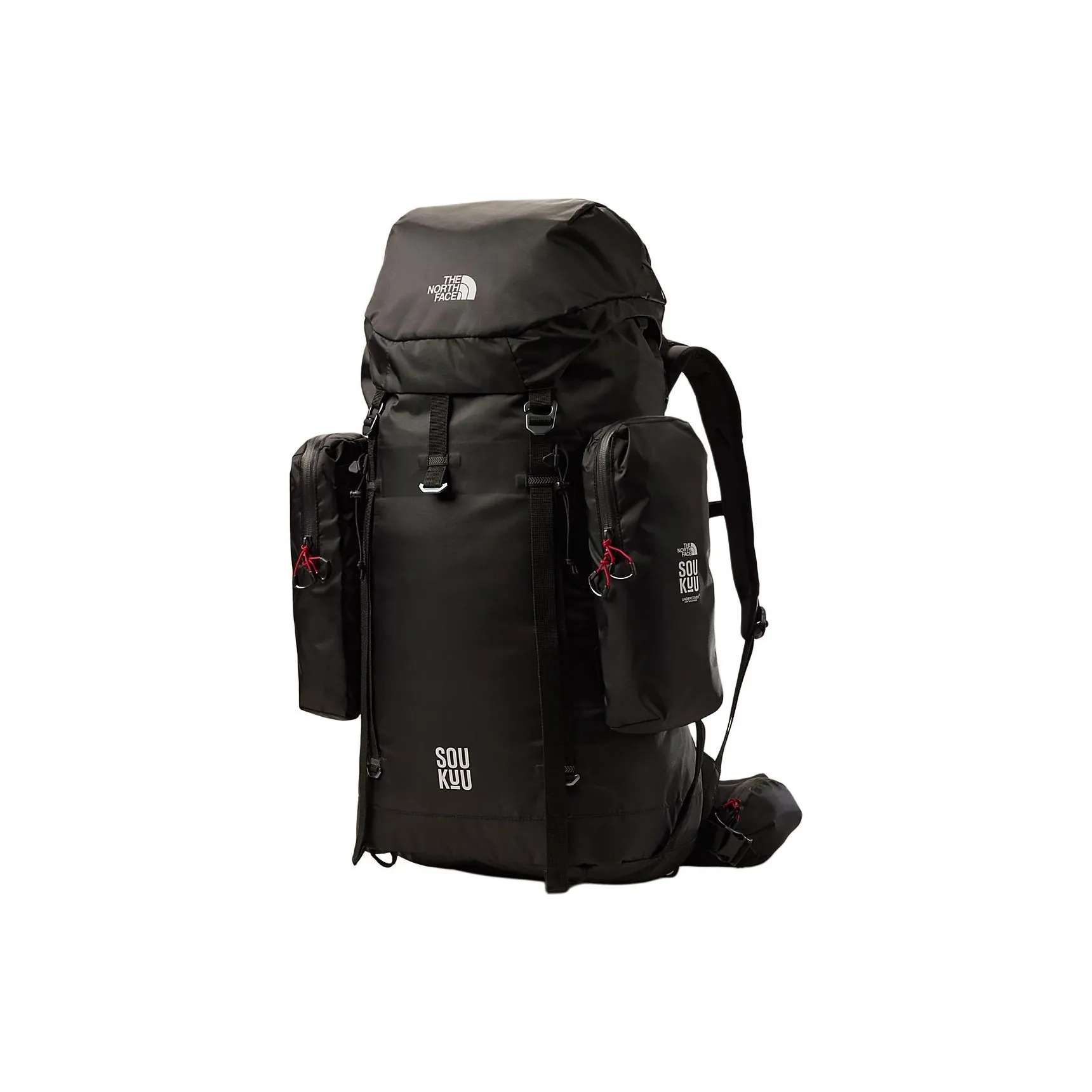 THE NORTH FACE 38 L Backpack Outdoor Bag Polyester With Nylon Black Men's