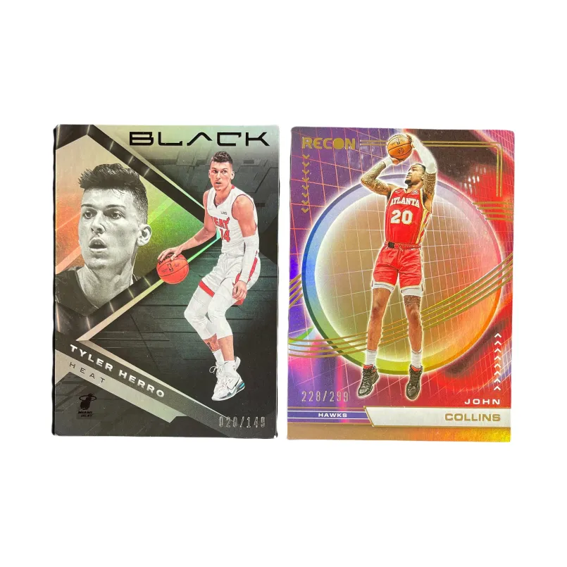 PANINI Черная коробка Miami Heat Herro 2023 Hawks Collins 299 Serial 2 штуки Игрок Карта Товар Access