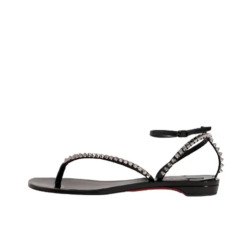 Christian Louboutin One Ремень Сандалии Черные Женские