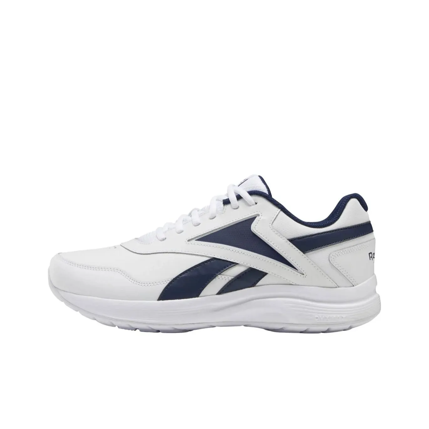Reebok Walk Ultra 7.0 Dmx Ma Cushioning, Wear Resistant Low Top Casual Running Shoes Men's White