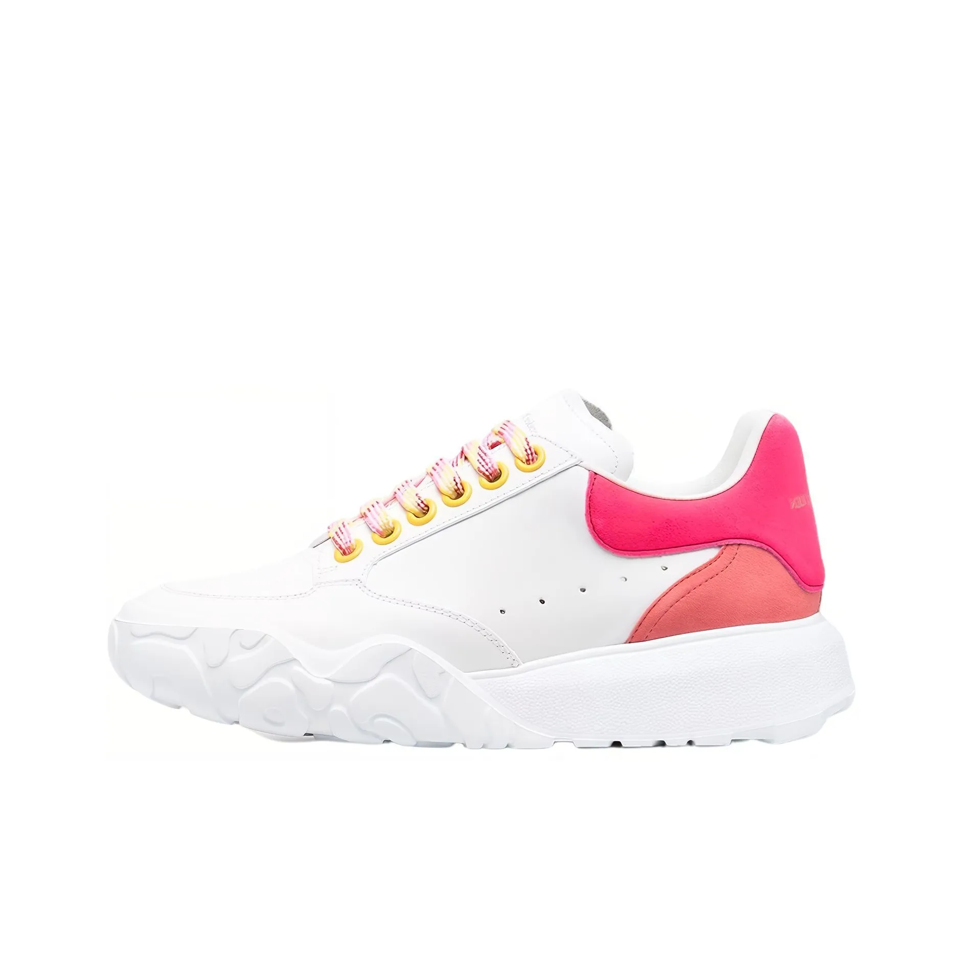 Alexander McQueen Court Trainer Low Топ Спортивная повседневная обувь Женская Белая