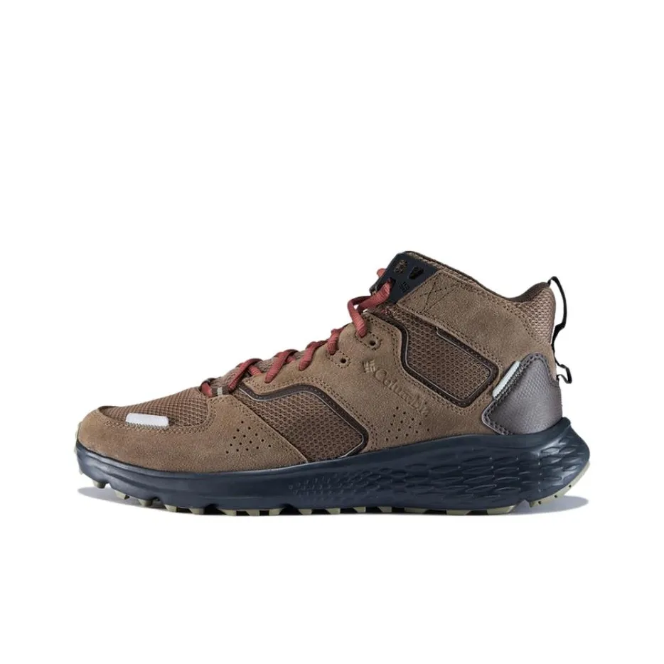 Columbia совместный бренд Benson Поддержка MID Топ Уличная обувь Мужская Темно-коричневый