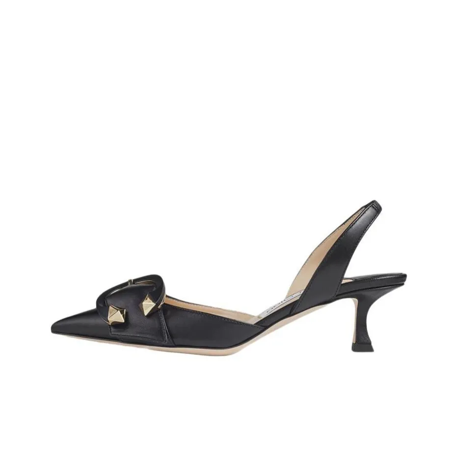 Jimmy Choo Moni Medium Heel Shoes Women's Black
