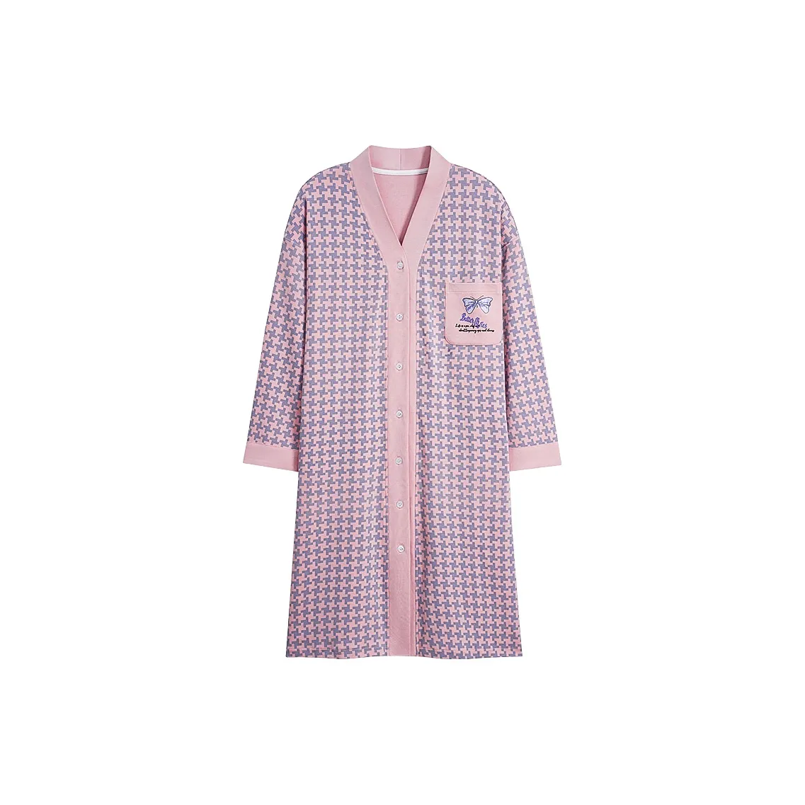 MIIOW Trend Party Series Nightgown Women's Taro Purple