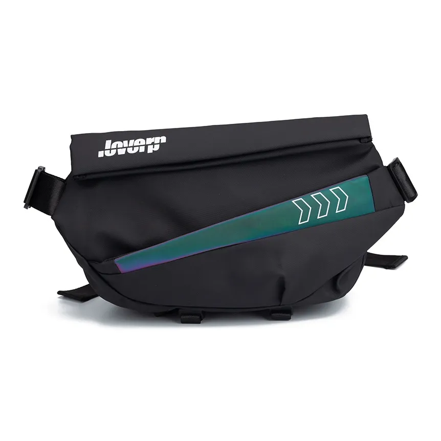 LOVERPUSS Ткань Плечевая Сумка Стандартная Унисекс Крутой Черный