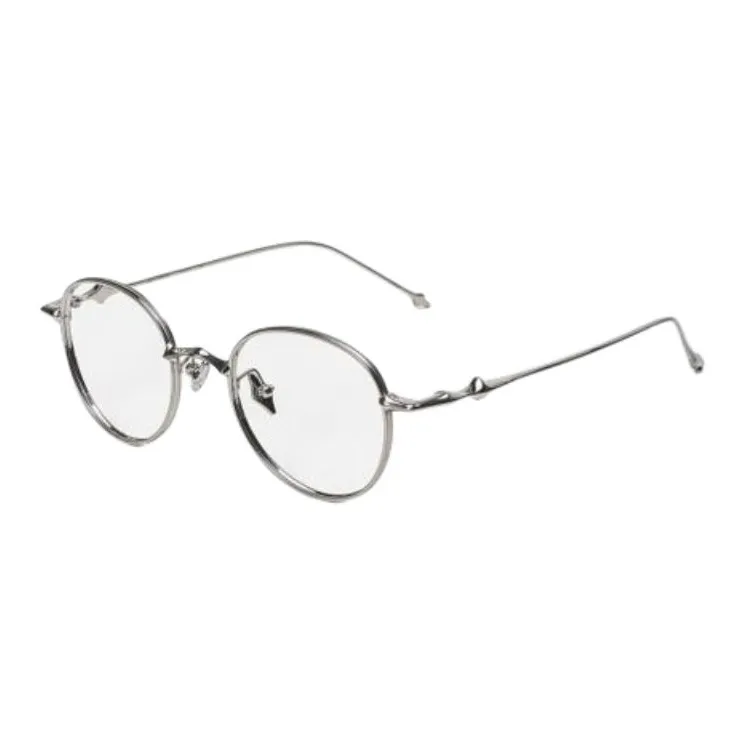 GENTLE MONSTER Круглые Оправы для Очков Мужские Золото Серебро