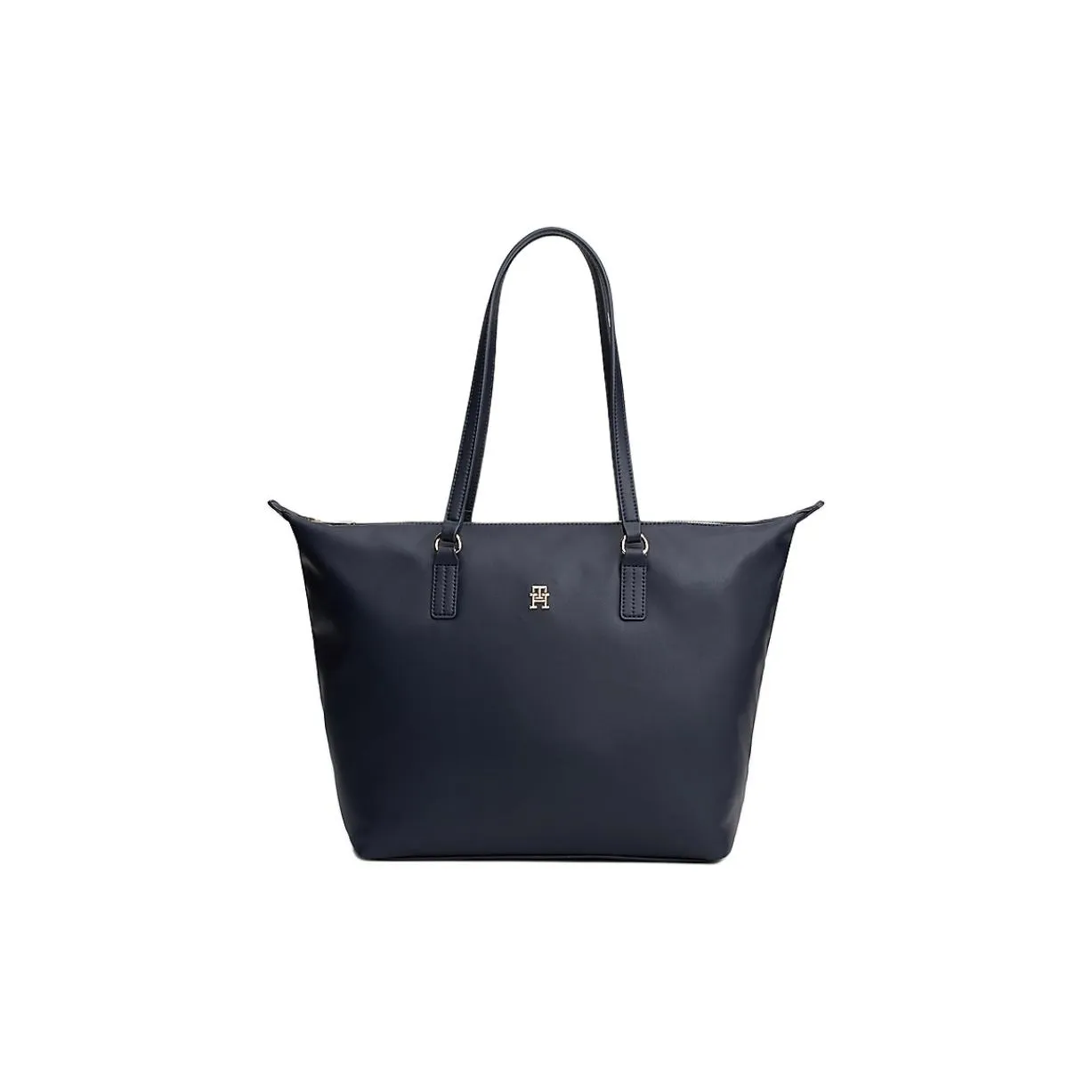 Tommy Hilfiger Polyester Tote Bag, Shopping Bag, Shoulder Bag Regular Women's Space Blue