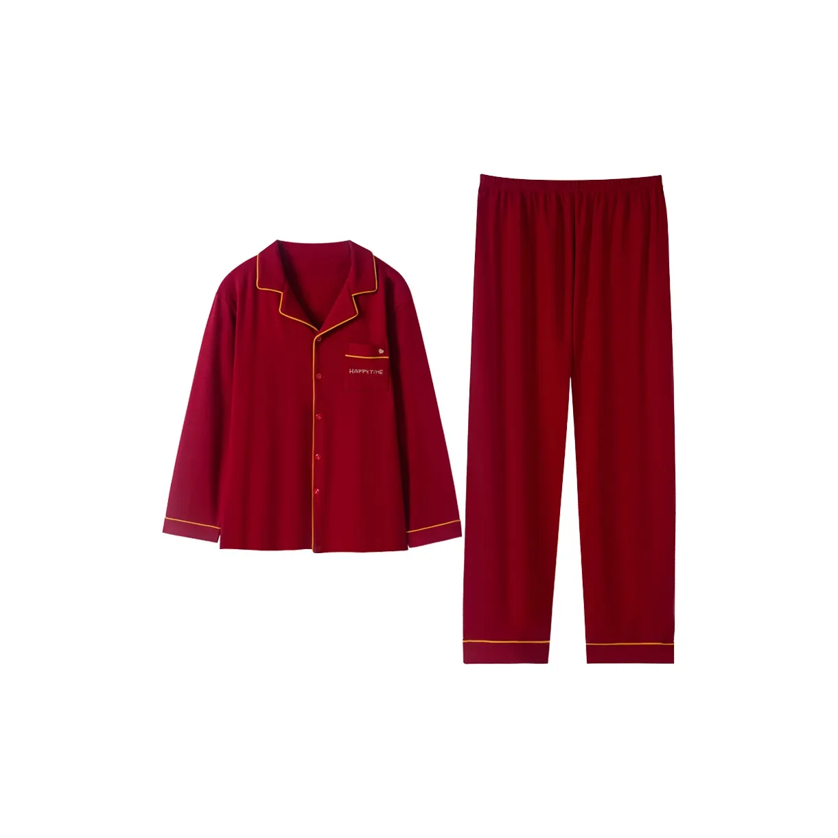 Dream Heart Пижамный комплект Мужской Красный