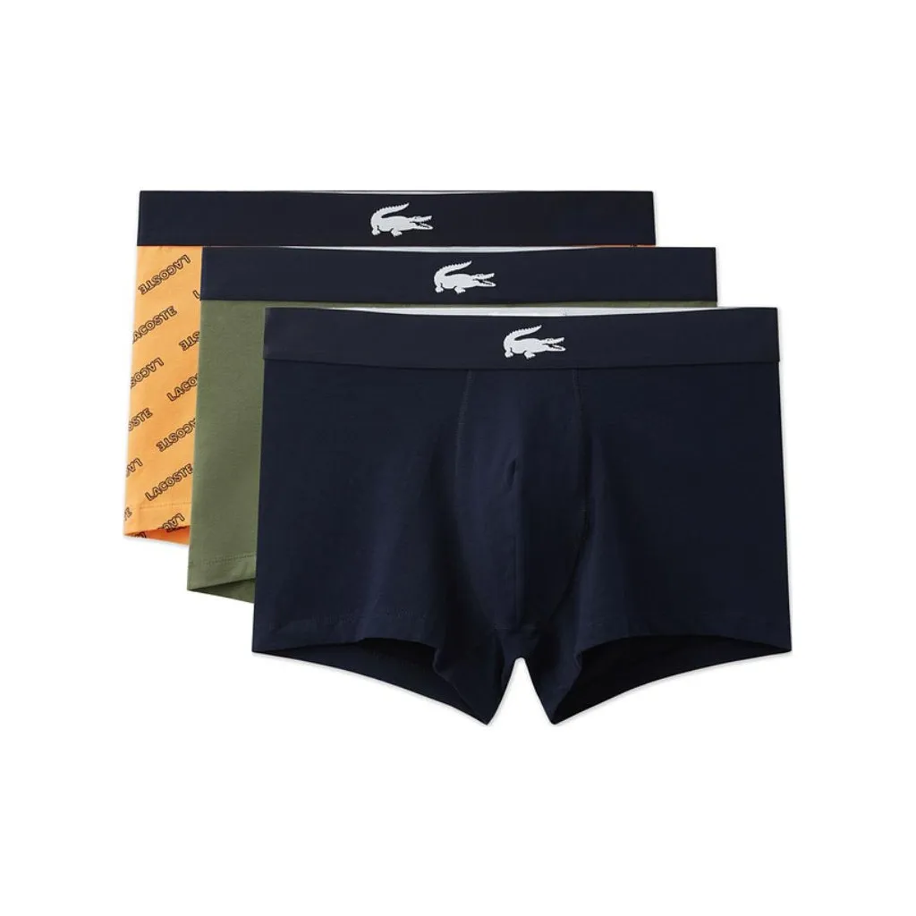 LACOSTE Boxer Briefs Men's 3 Pack