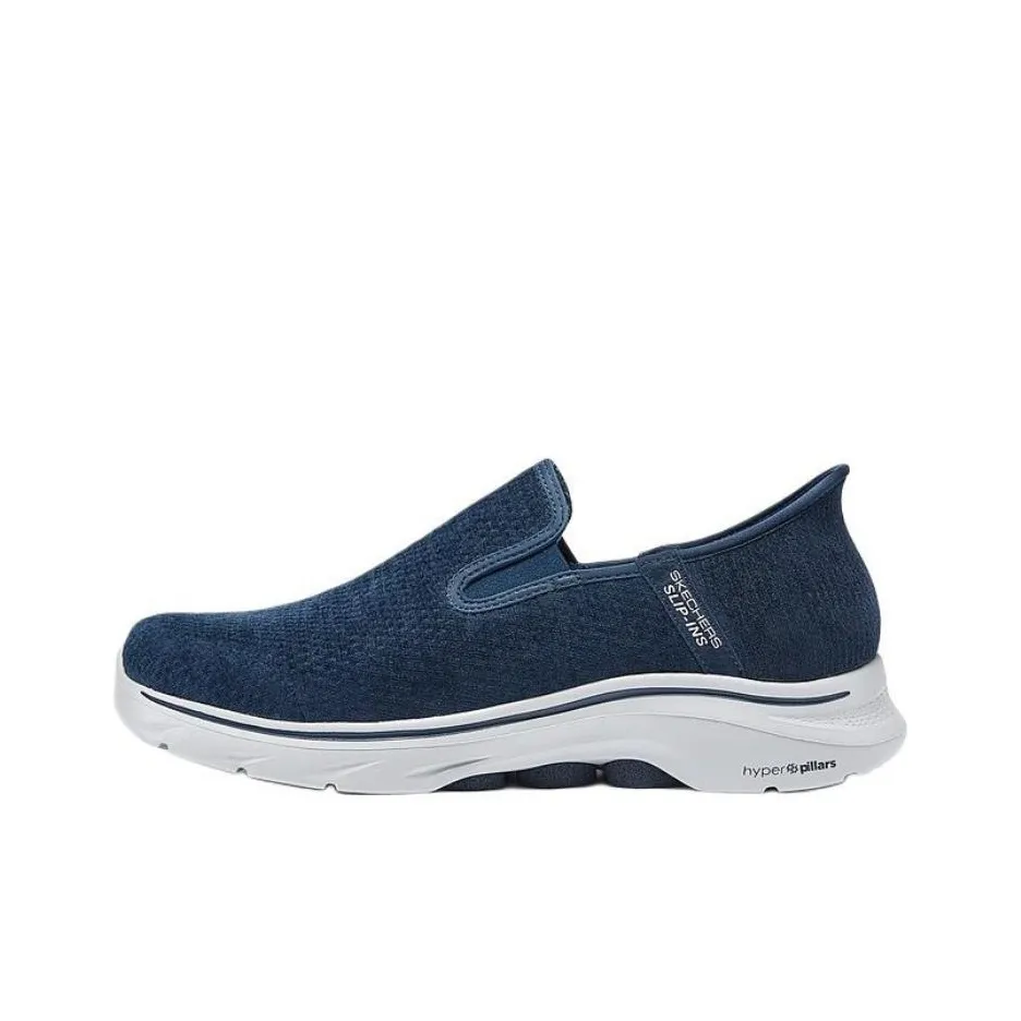 Skechers MEN'S GO WALK Low Top Casual Shoes Men's Blue