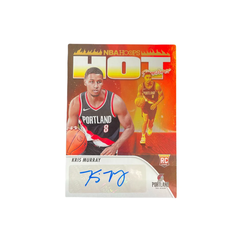 PANINI 2023 24 Hoops Murray RC Murray Pathfinder RC Новый Шоу Sign Card STARCARD Game Used Card Спортивные Карты 1 Размер