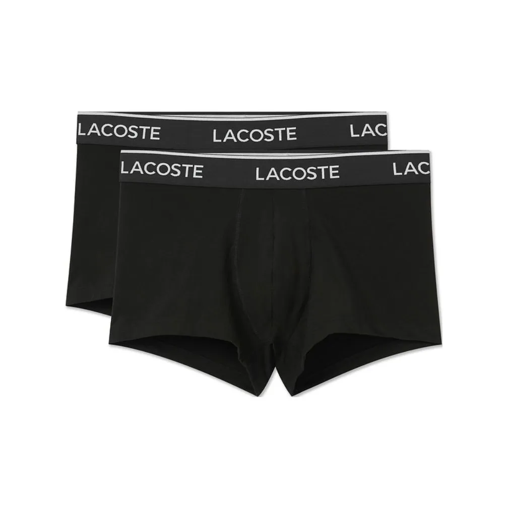 LACOSTE Collaboration Боксеры Мужские 2 упаковки черные