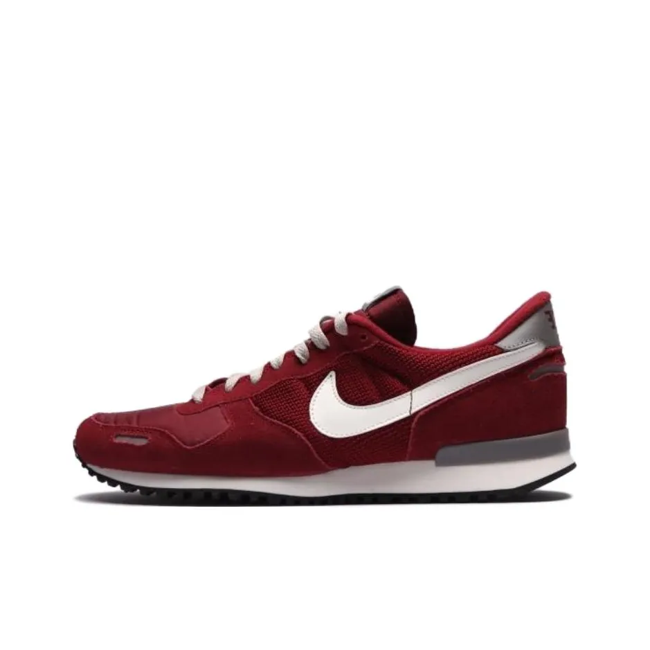 Nike Air Vorte Slip-Resistant Low-Top Casual Running Shoes Unisex Deep Red