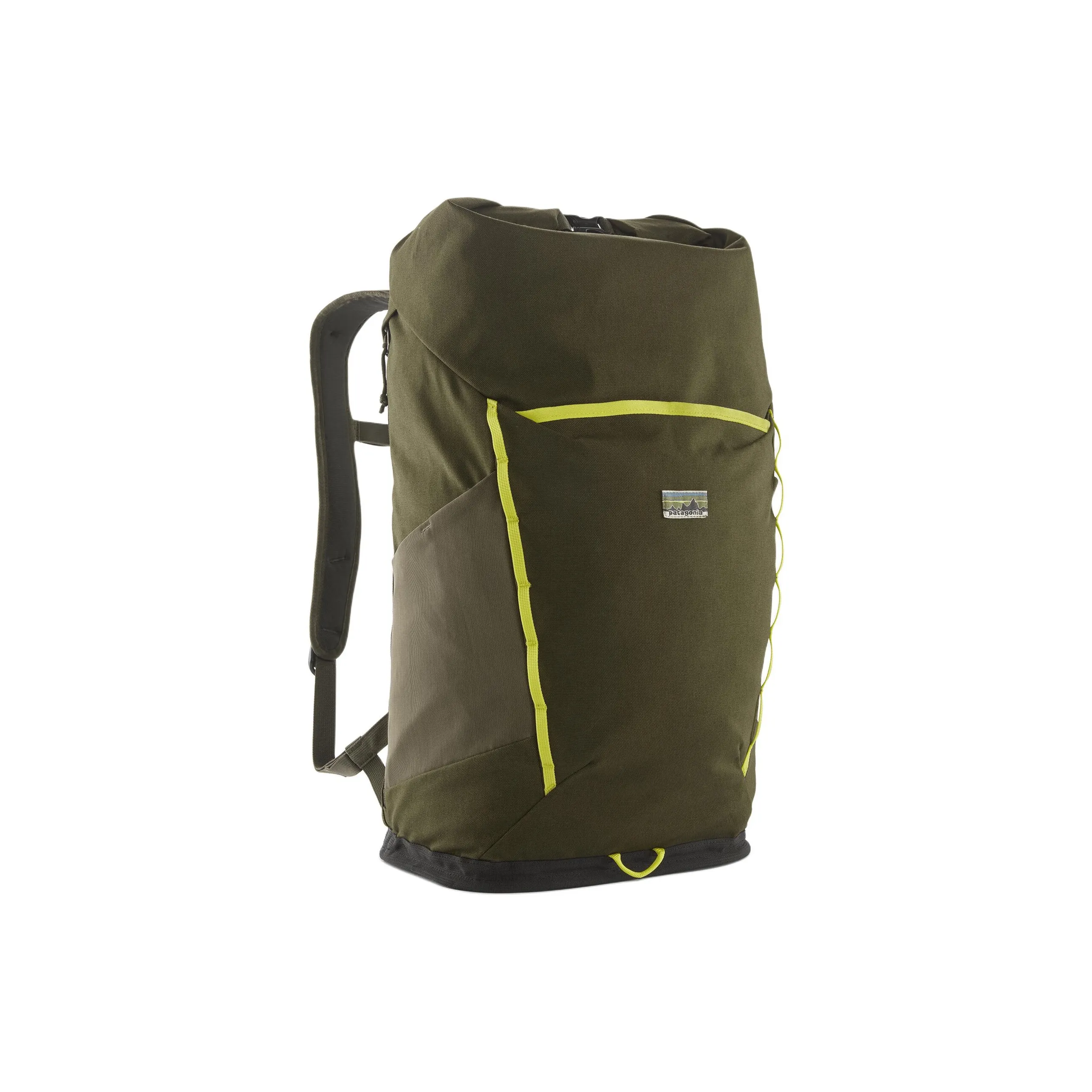 Patagonia Outdoor Mountaineering Bag Backpack Organic Cotton Canvas Pine Needle Green Unisex