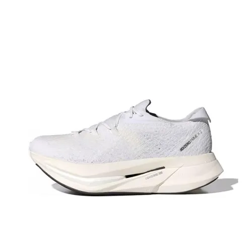 Adidas Adizero Prime X 2,0 Беговые кроссовки Низкий Верх Серый / Белый Мужские