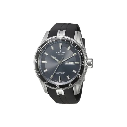 EDOX Автоматический Механический Часы Мужские Movement 45 мм Черные