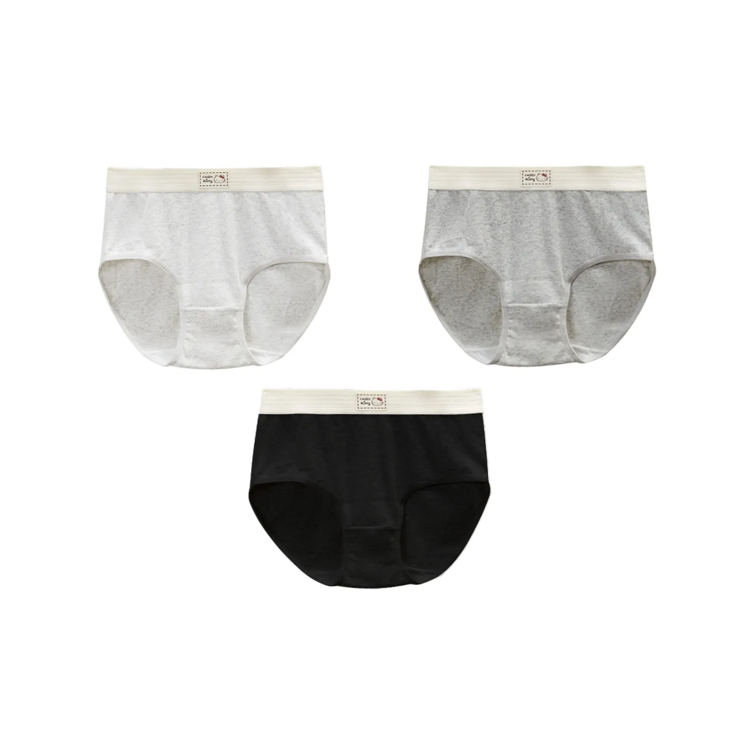 GUKOO x Hello Kitty Sanrio Series Underpants Women's 3 Pack