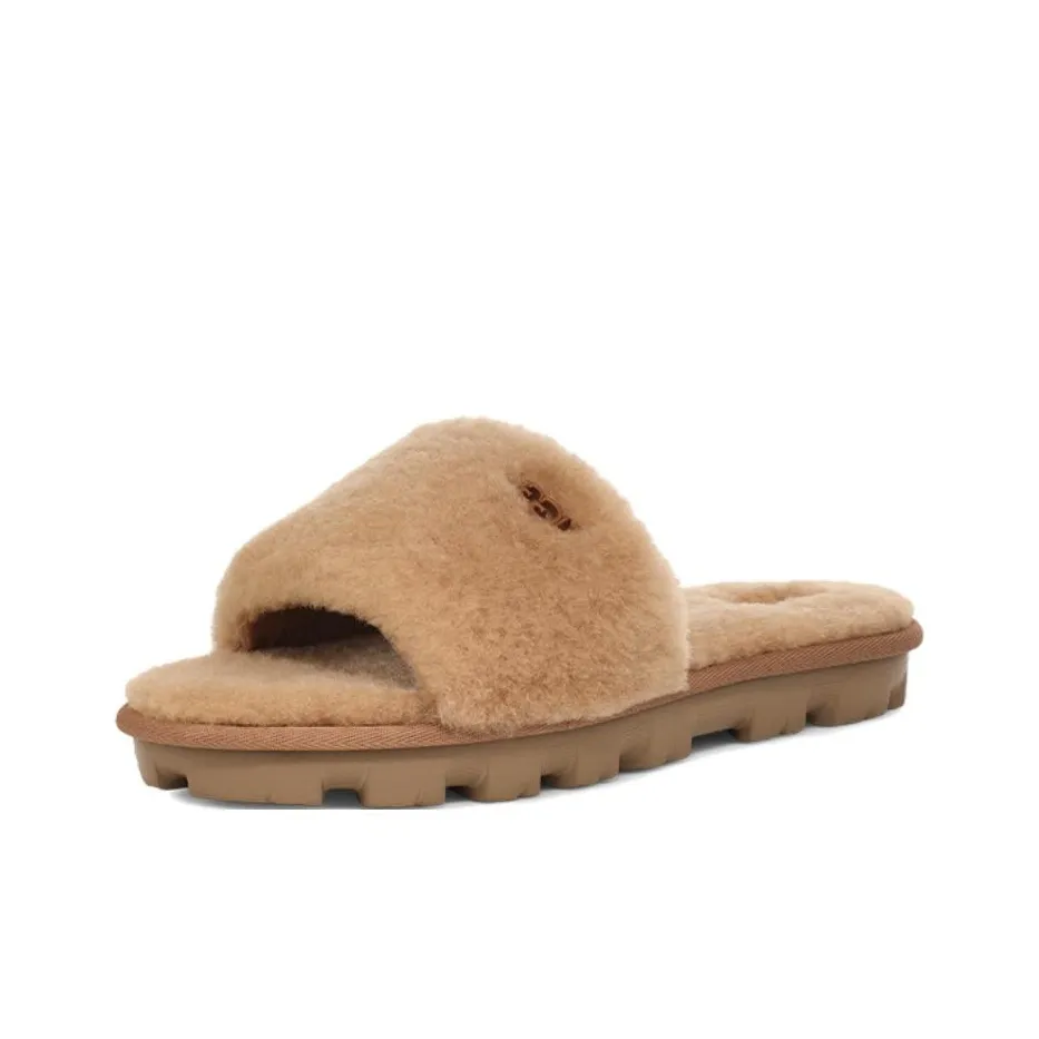 UGG Odor Resistant Abrasion Resistant Slide Slippers Women
s Chestnut