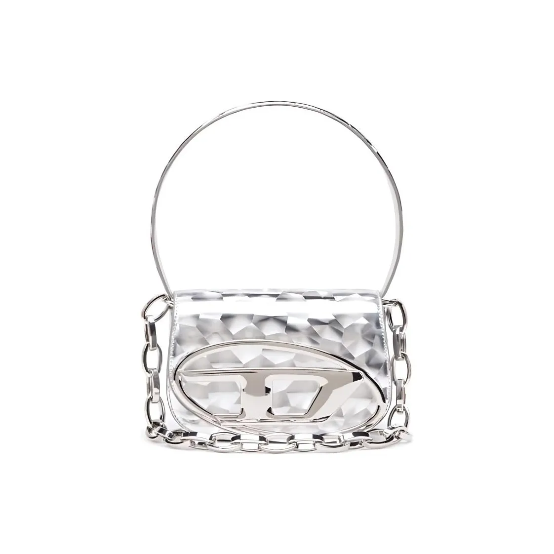 DIESEL 1DR 3D Strobe Effect Shoulder Bag