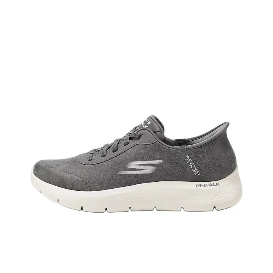 Skechers GO WALK Collection Low Top Casual Shoes Men's Gray