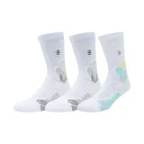 3팩 세트 (실버 그레이 화이트*2 + 블루 옐로우 화이트)