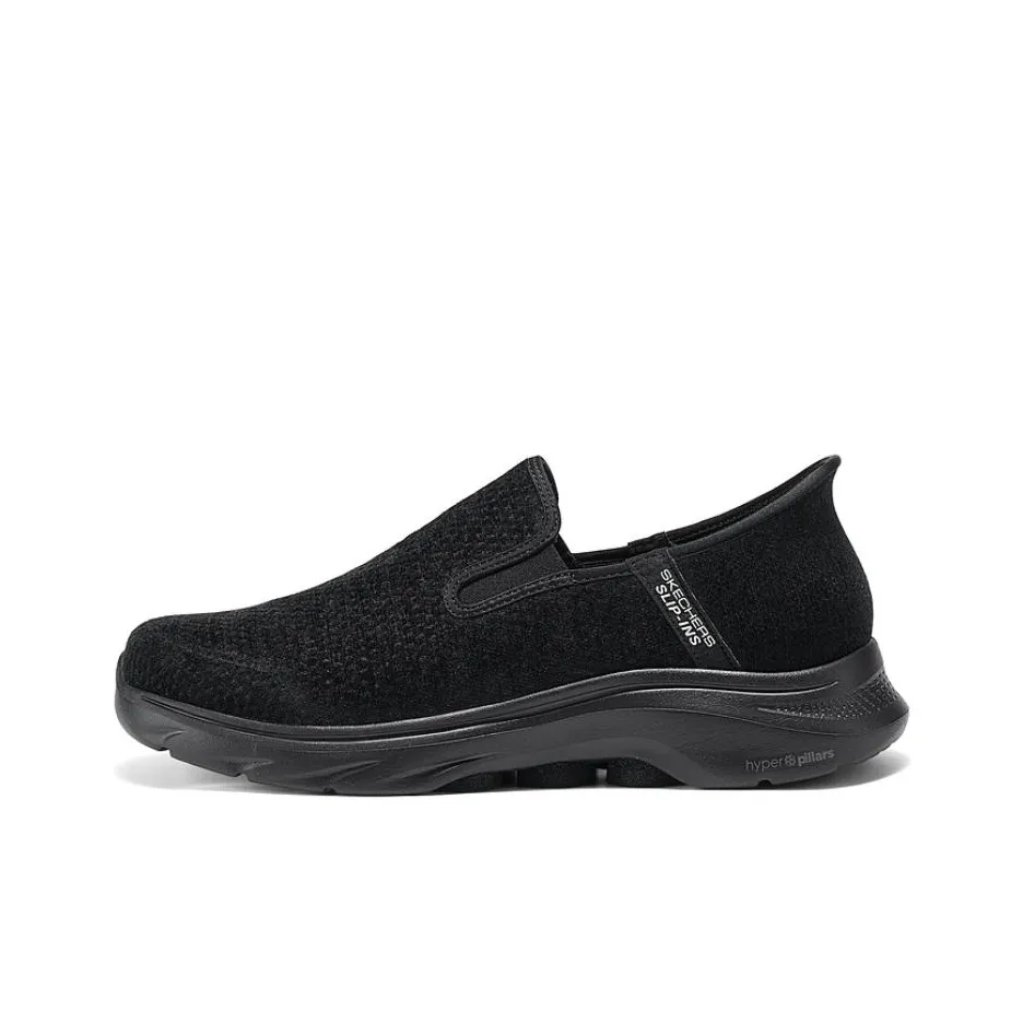 Skechers MEN'S GO WALK Low Top Casual Shoes Men's Black
