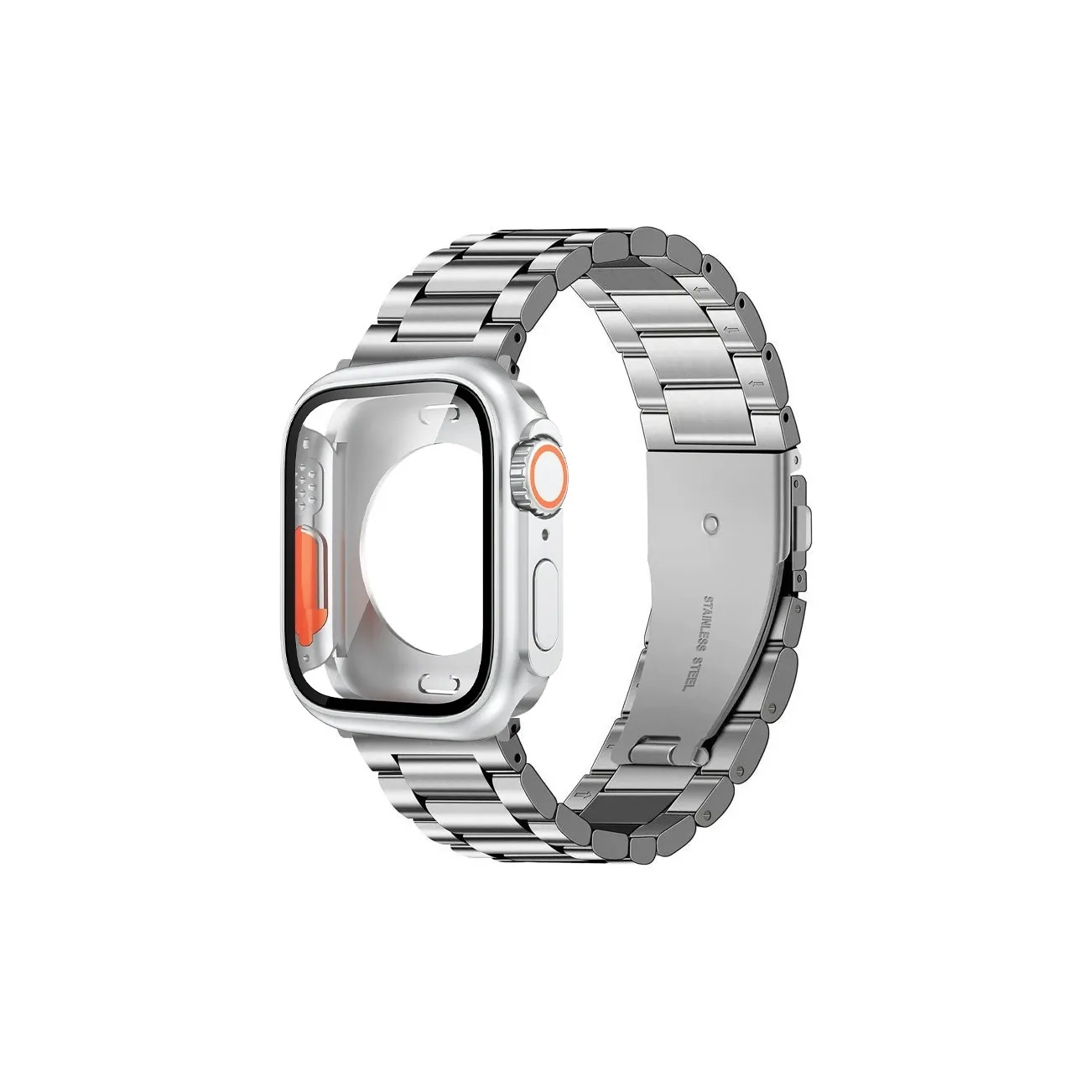 Vobafe Ремешок Apple Совместимость Нержавеющий Стальной Материал 45 мм