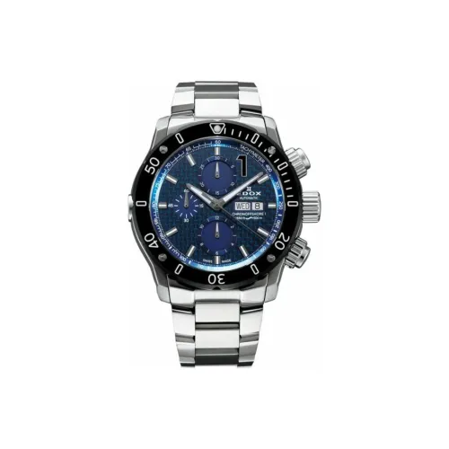 EDOX Автоматический Механический Часы Мужские Movement 45 мм Синий