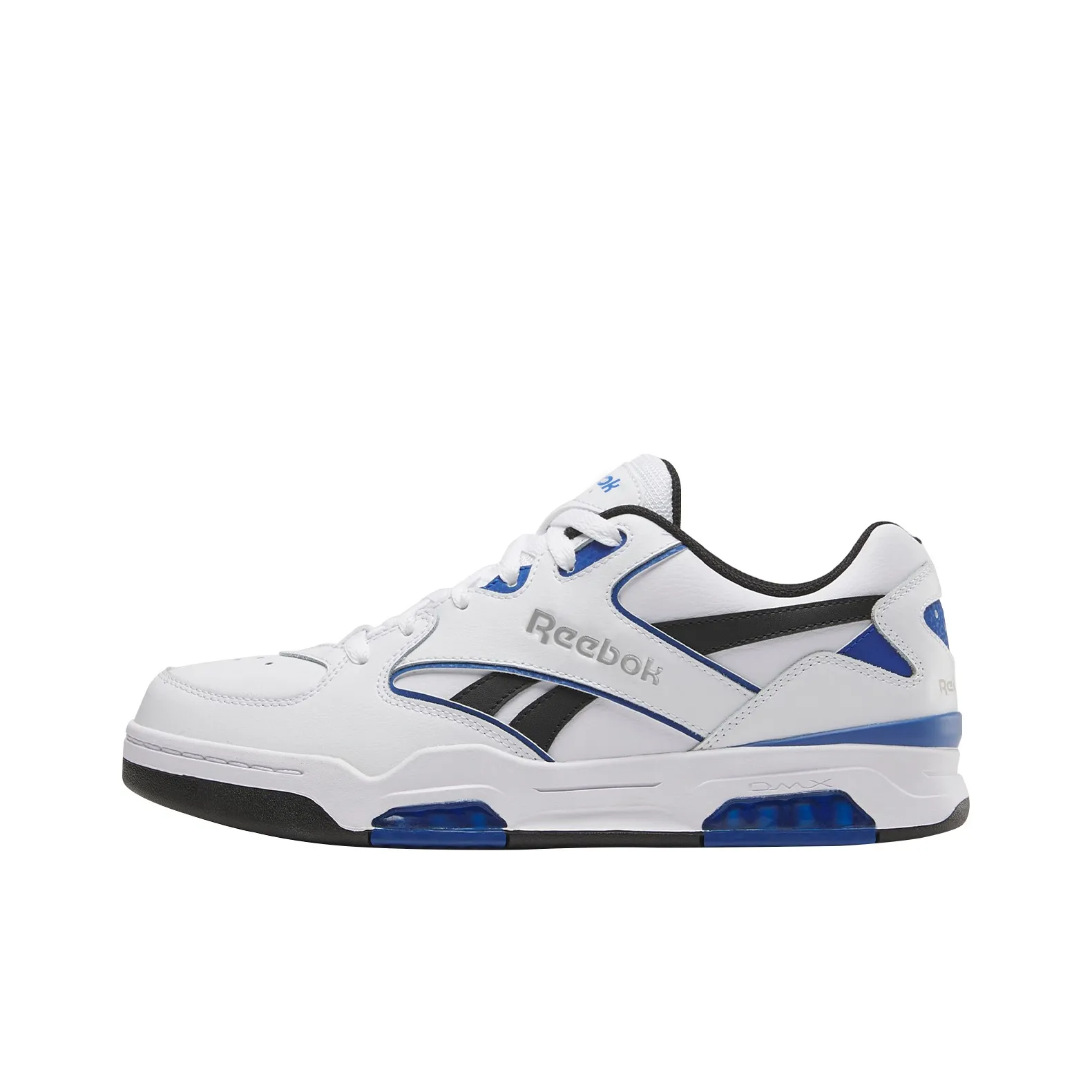Reebok совместный BB 4500 DMX Low Топ Баскетбольные кроссовки Унисекс Синий Белый