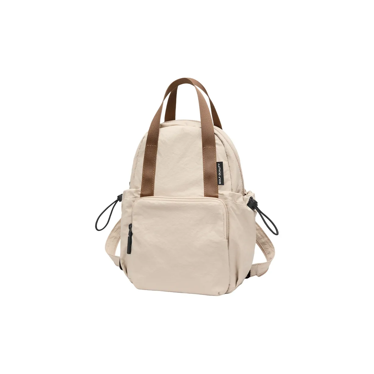 GOLF Fabric Sling Bag Women's Apricot/Elegant Black