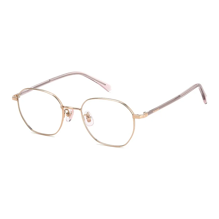Polaroid Пластина And Металл Нерегулярная форма Оправы для очков Женские