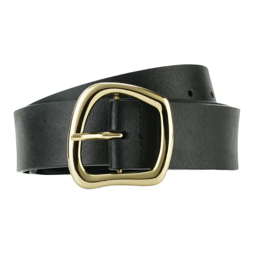 NOMK Корейский стиль Шпилька Платье Украшение Брюки Ремень Юбка Коровья кожа Ремни Женские 3,6 см