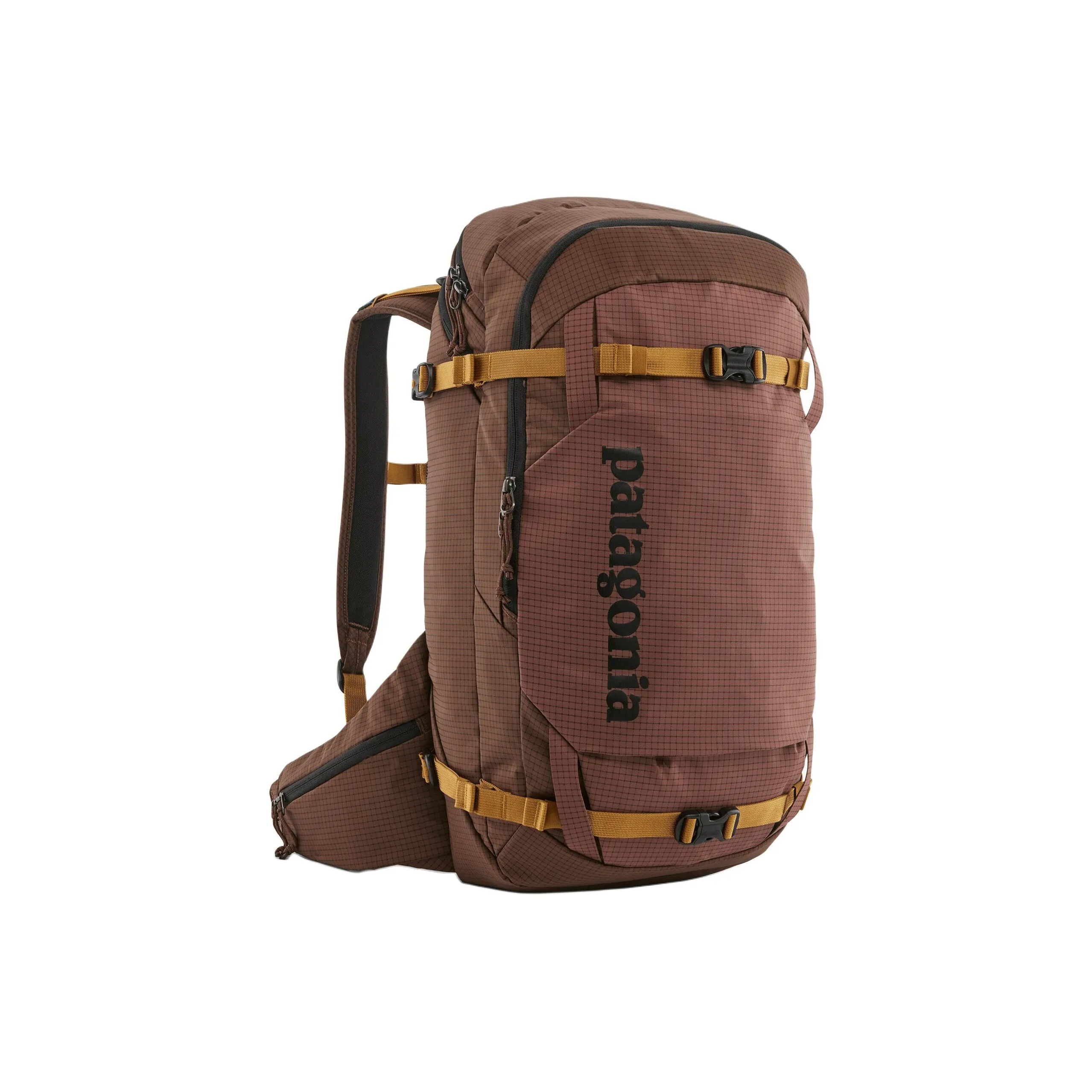 Patagonia Recycled Nylon Outdoor Hiking Bag Backpacks Regular Unisex Dulse Purplish-Red