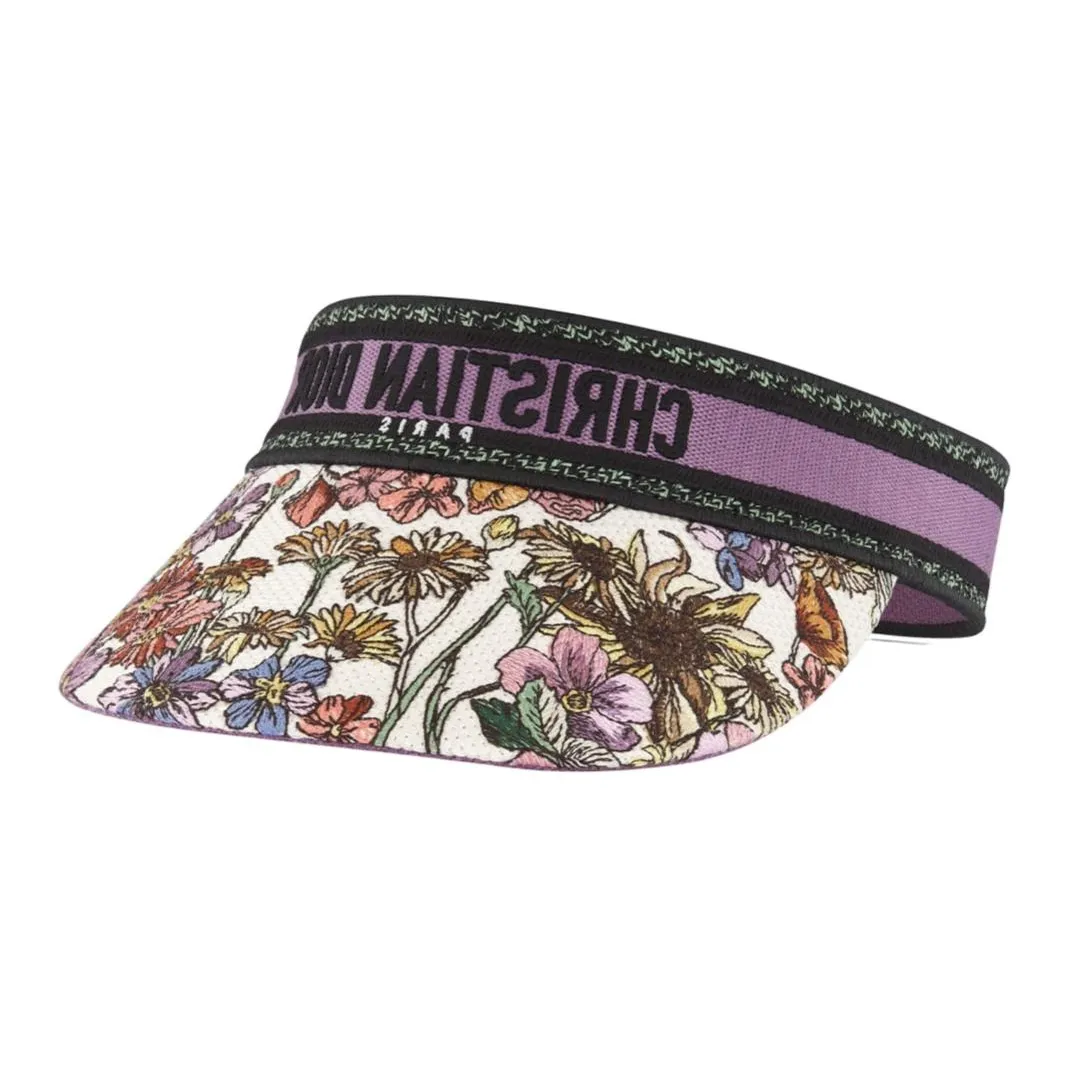 DIOR Cotton Sun Protection Hats Women's Purple