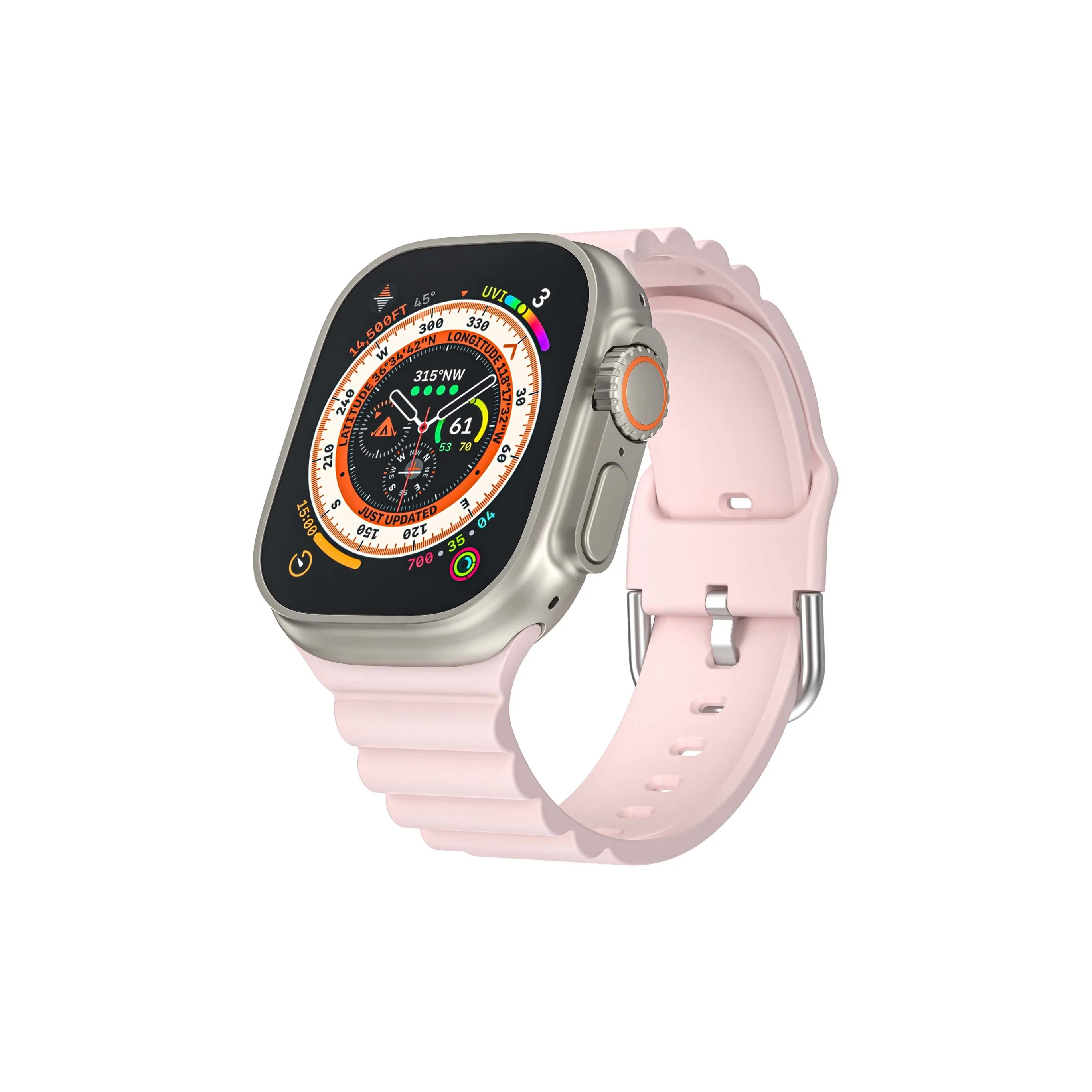 Часы Vobafe Полоска Apple Совместимость Материал Силикон