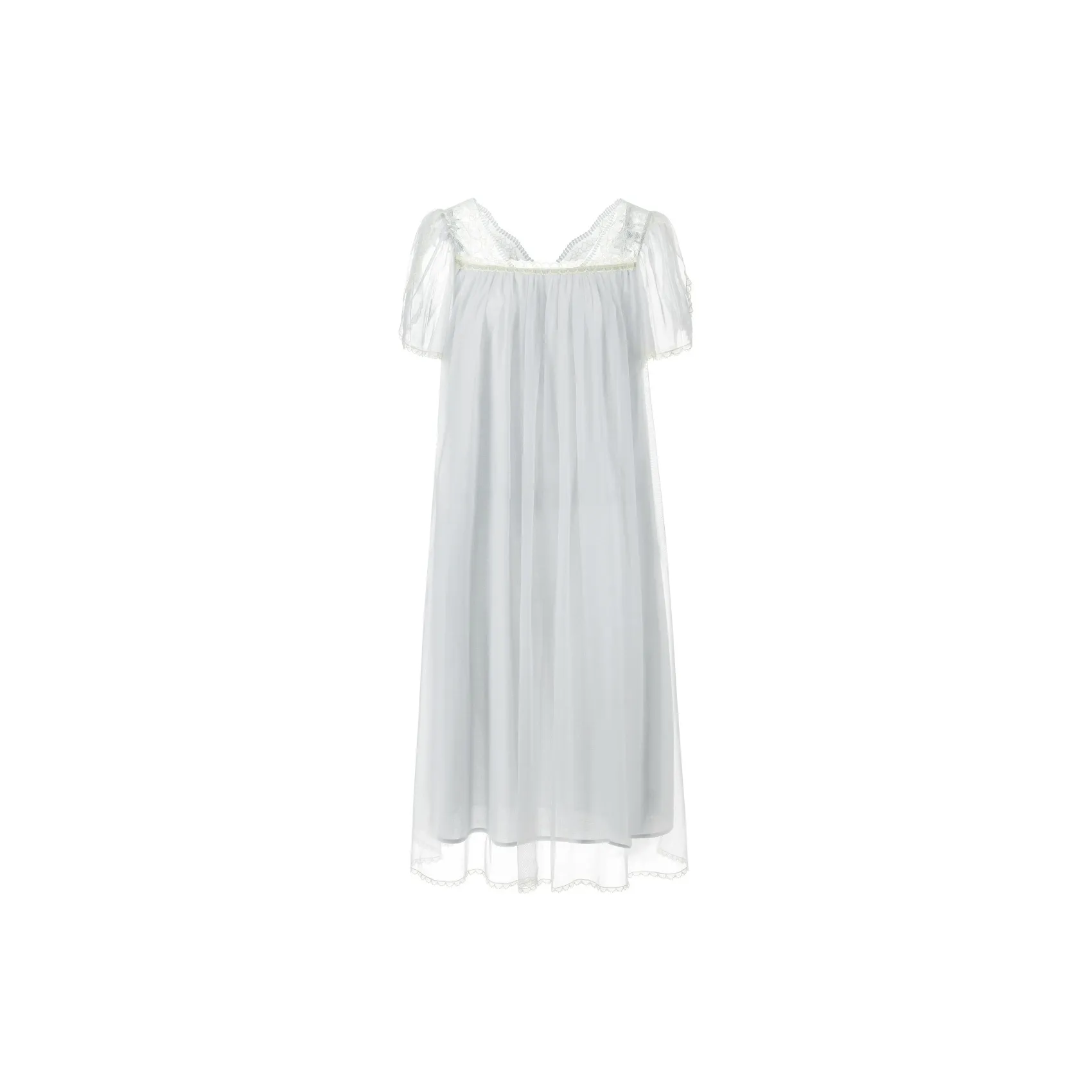 Yiner Life Nightgown Women's Silver Gray