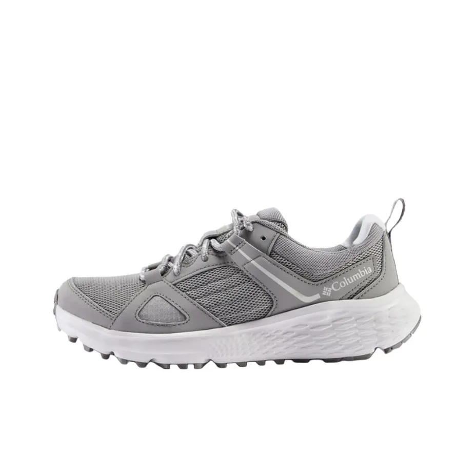 Columbia Novo Anti Slip Wear Resistant Low Top Trekking Shoes Women's Gray
