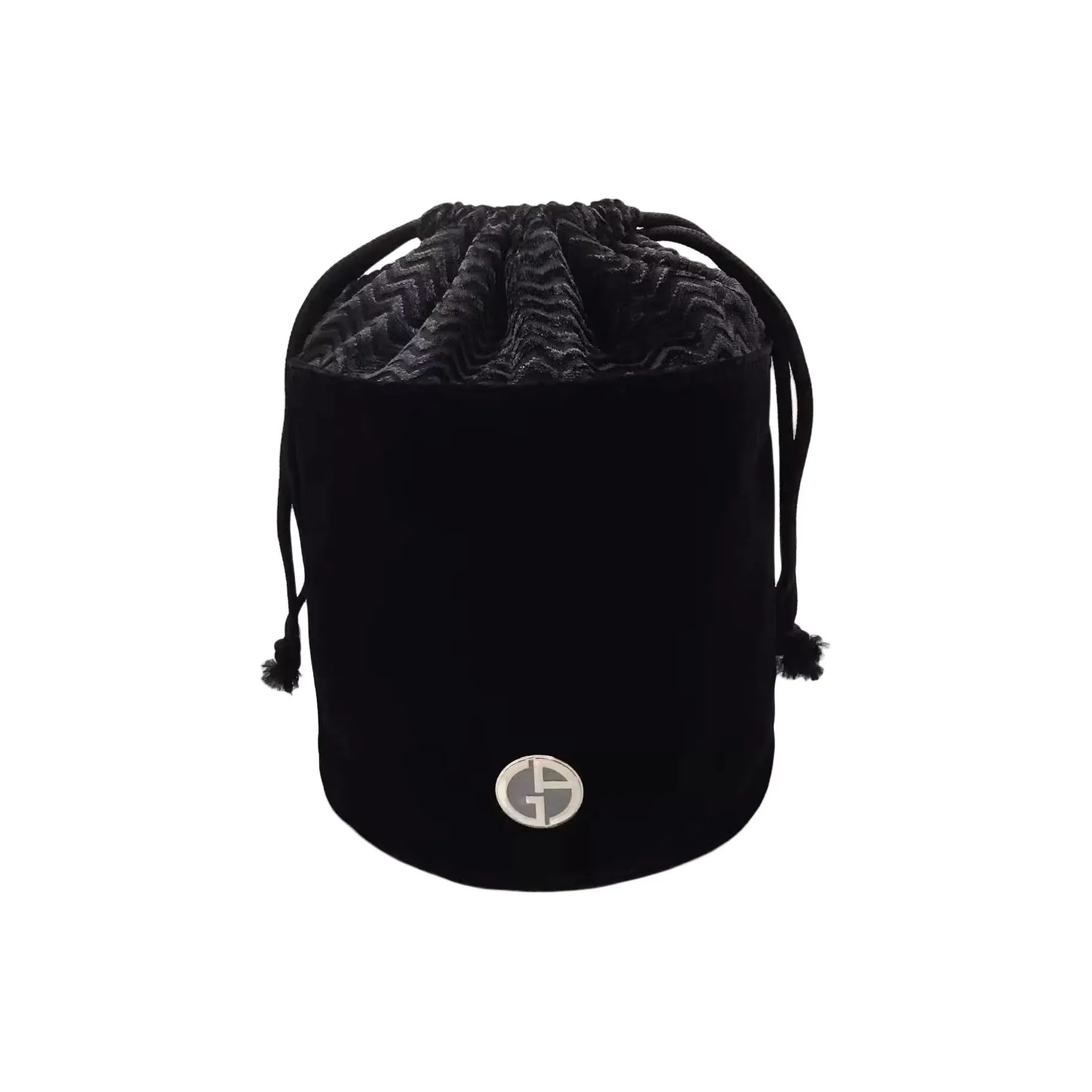 GIORGIO ARMANI Каштановая Большая Сумка-ведро для Косметики