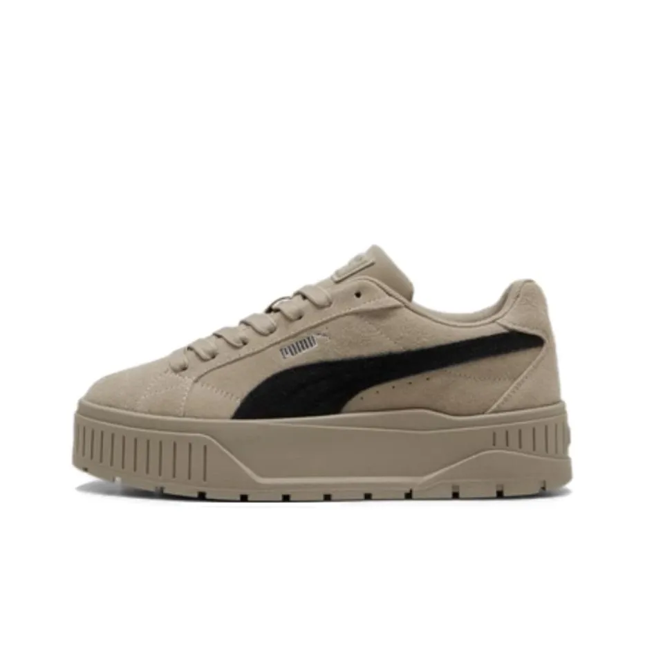 PUMA Karmen II Thermal Abrasion Resistant Low Top Skateboard Shoes Women's Oak Tree Brown