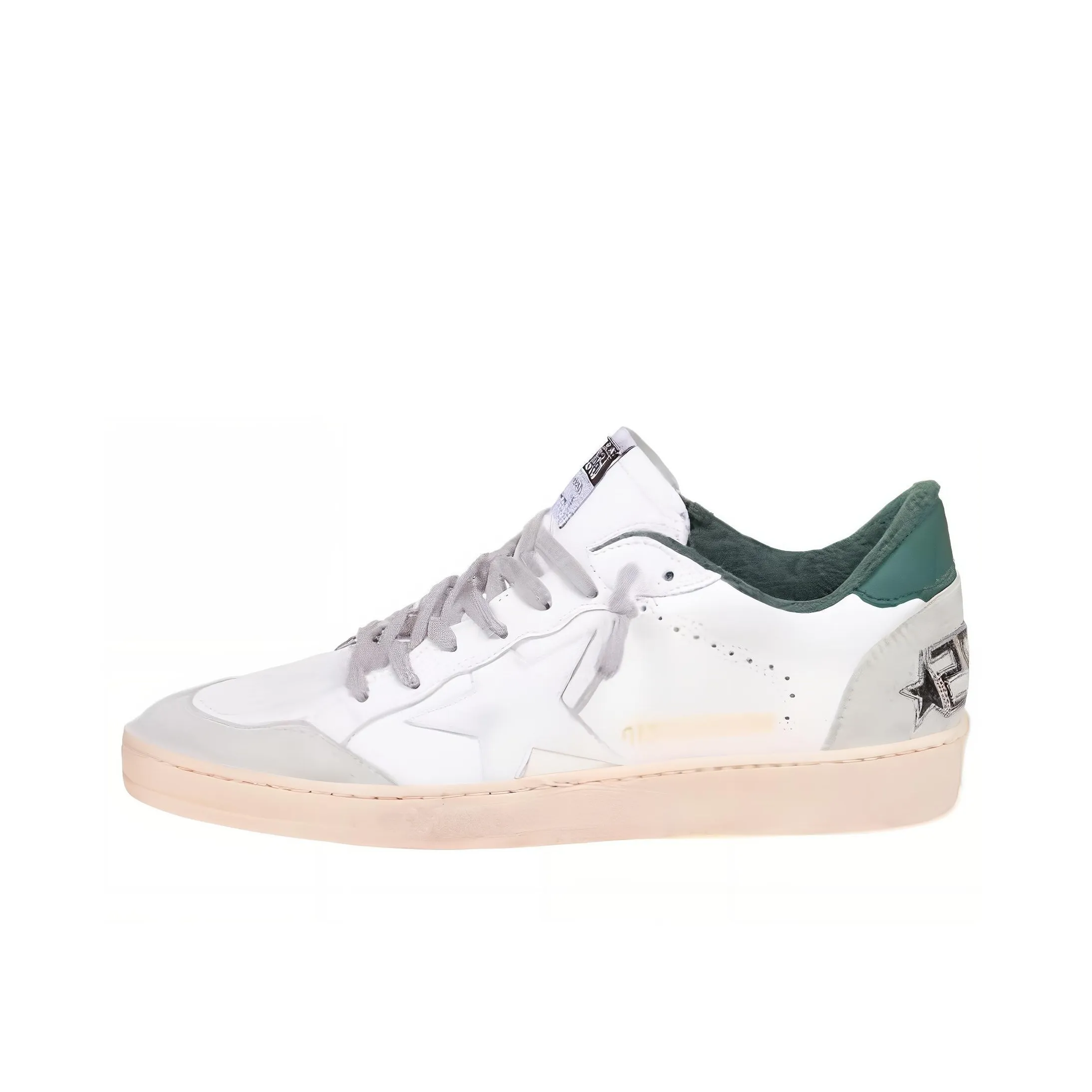 Golden Goose Ball Star White Ice Green