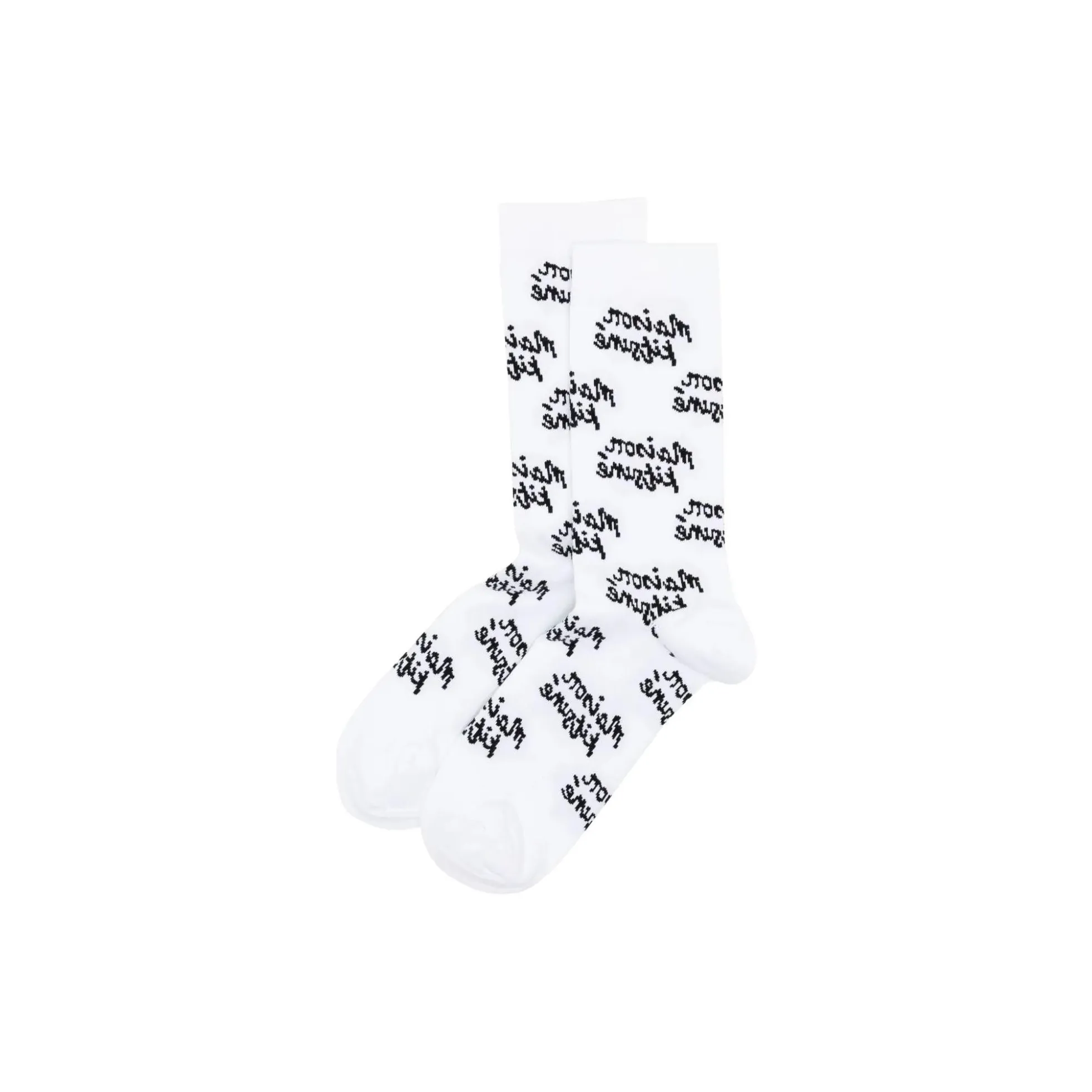 Maison Kitsuné Monogram Knitted Socks