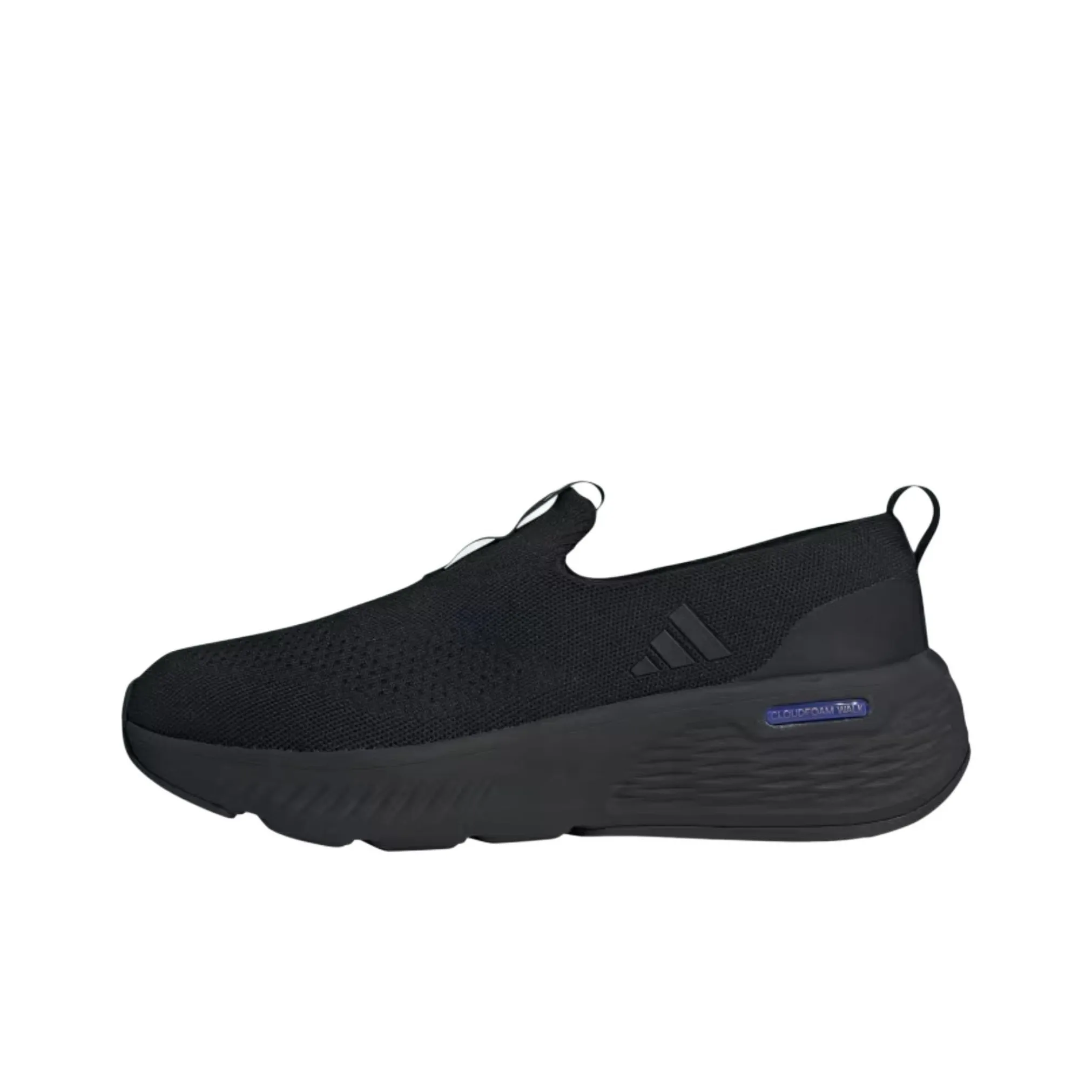 Adidas Cloudfoam Slip-resistant Abrasion-resistant Low Top Casual Shoes Men's Black Adidas Cloudfoam Противоскользящий Устойчивый к истиранию Низкий Топ Повседневная Обувь Мужская Черная