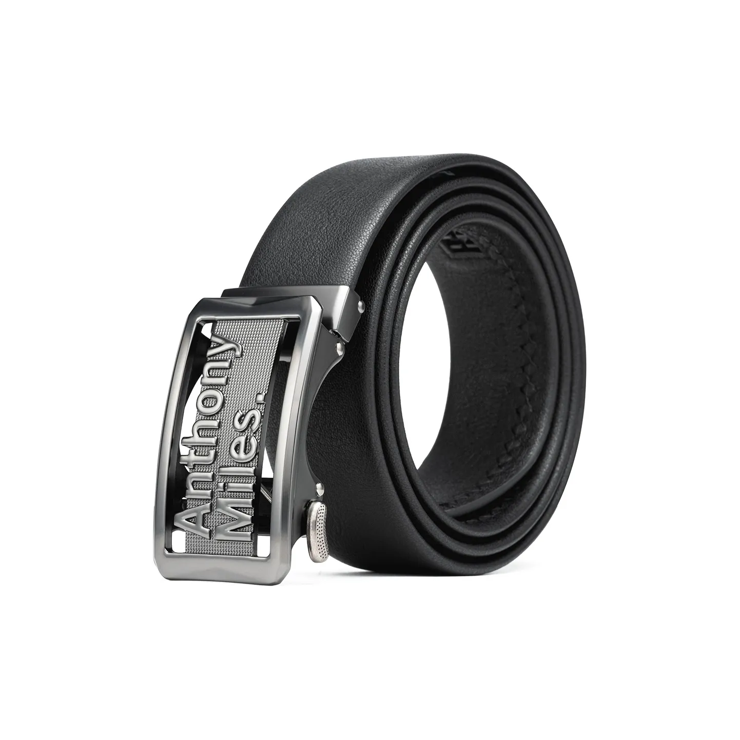 Anthony Miles Ремни из натуральной коровьей кожи мужские 3,5 см