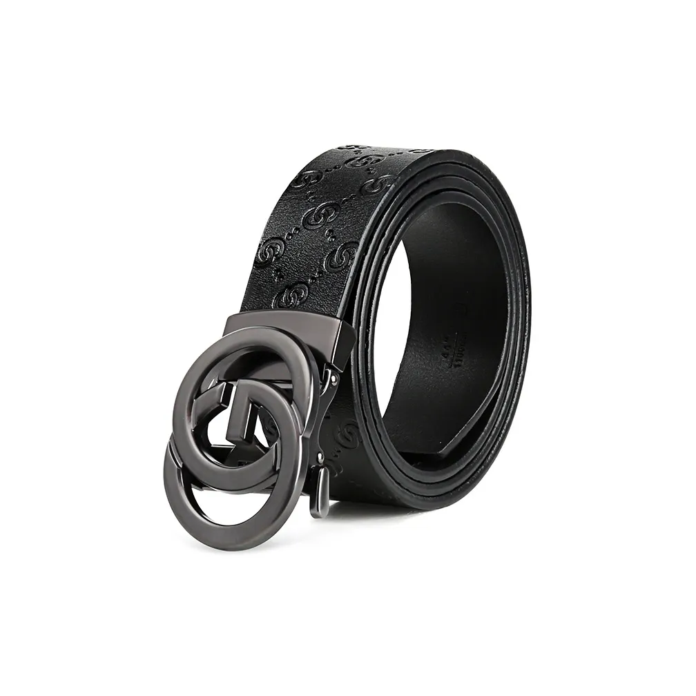 TUCANO Ремни из коровьей кожи Спилок Унисекс Черный Ширина 3,5 см