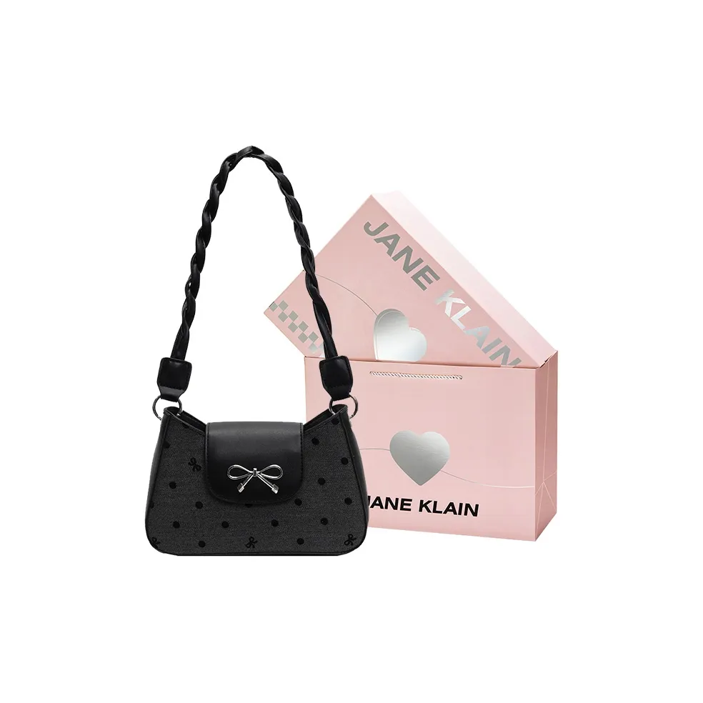 JANE KLAIN Синтетическая кожа текстиль Mosaic подмышечная сумка на плечо стандартная женская черный красный