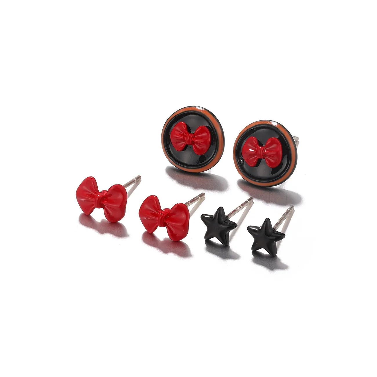 Clect Экологичные Серьги-гвоздики из сплава Женские