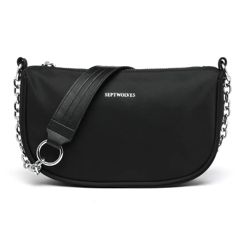 SEPTWOLVES Сумка через плечо Стандартная Женская Черная