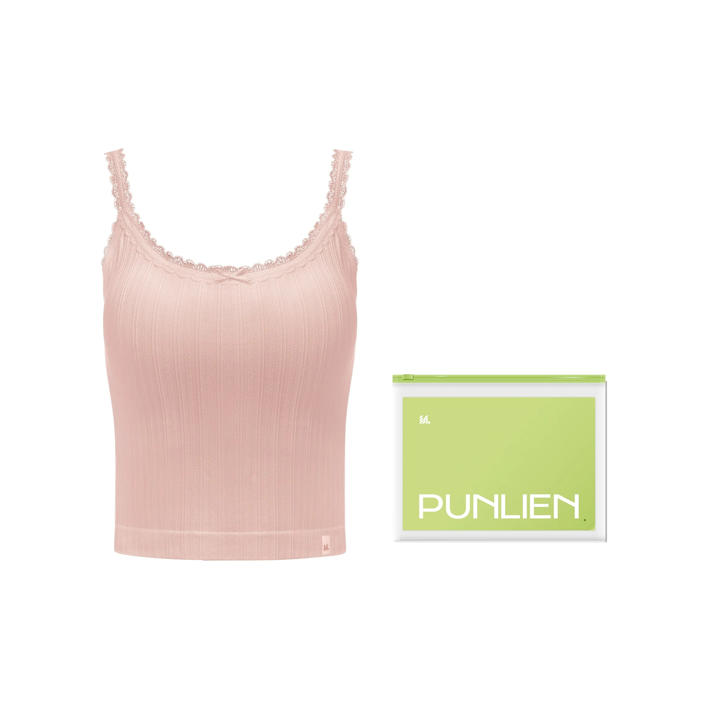 PUNLIEN Bra in Camisole Women's