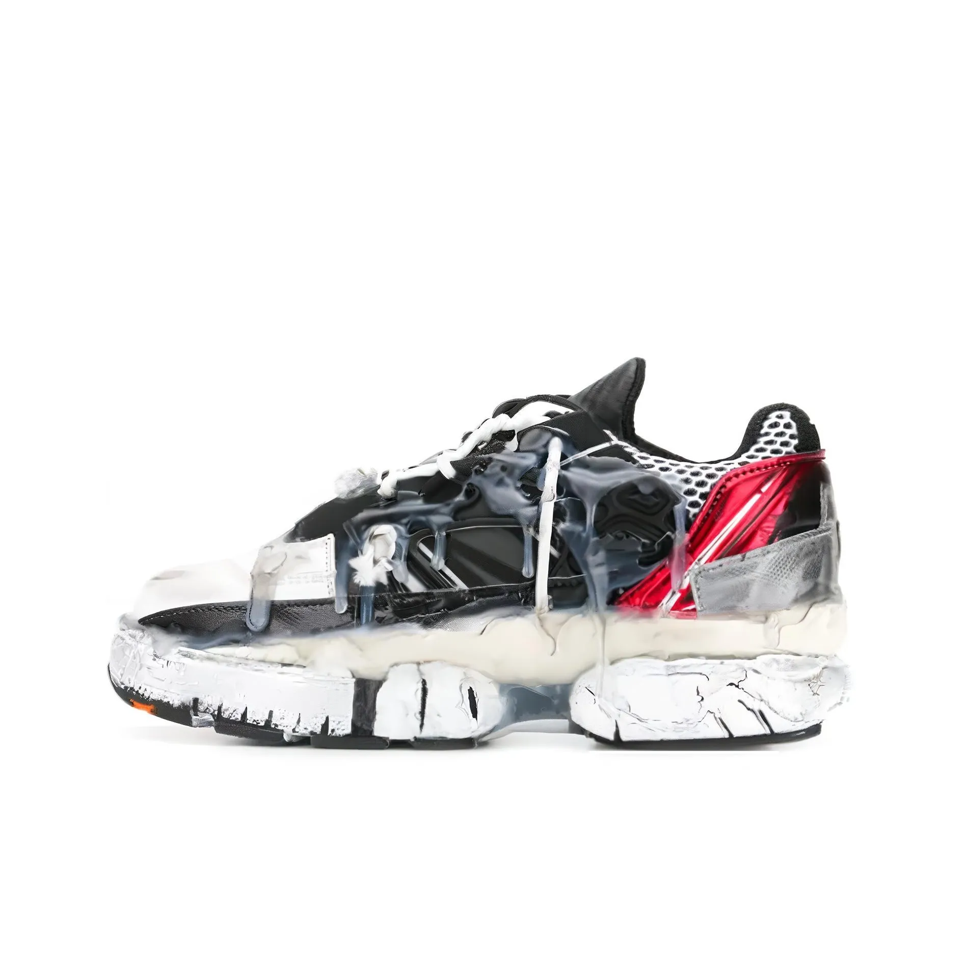 Prsx Sneakers In White Canvas