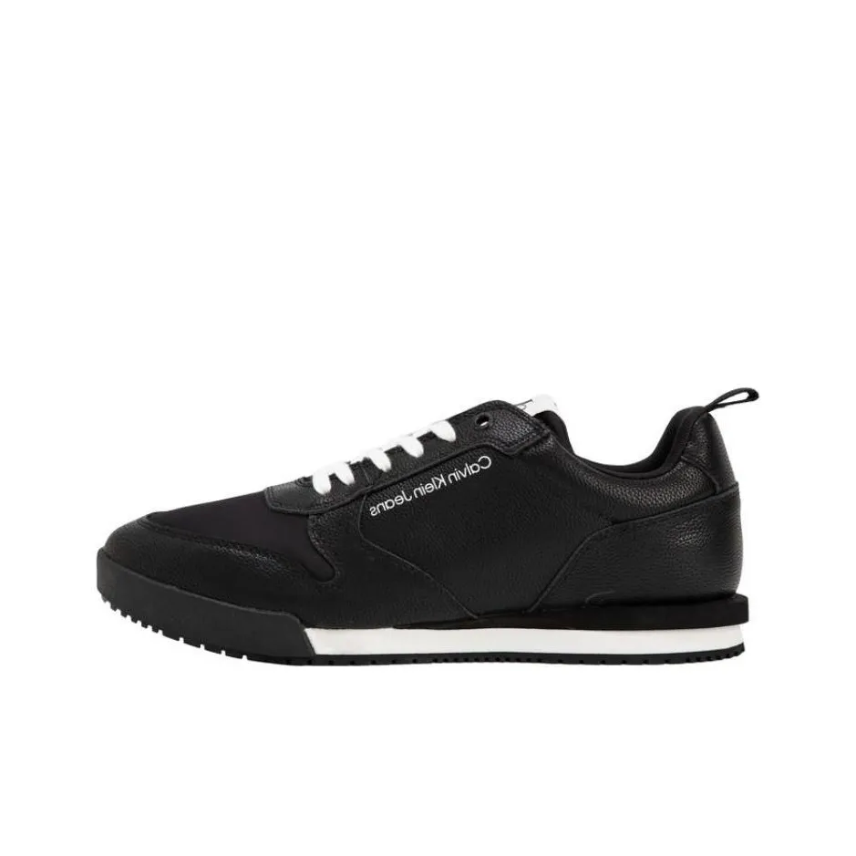 CKJ CALVIN KLEIN JEANS Low-Top Casual Shoes Men's Black